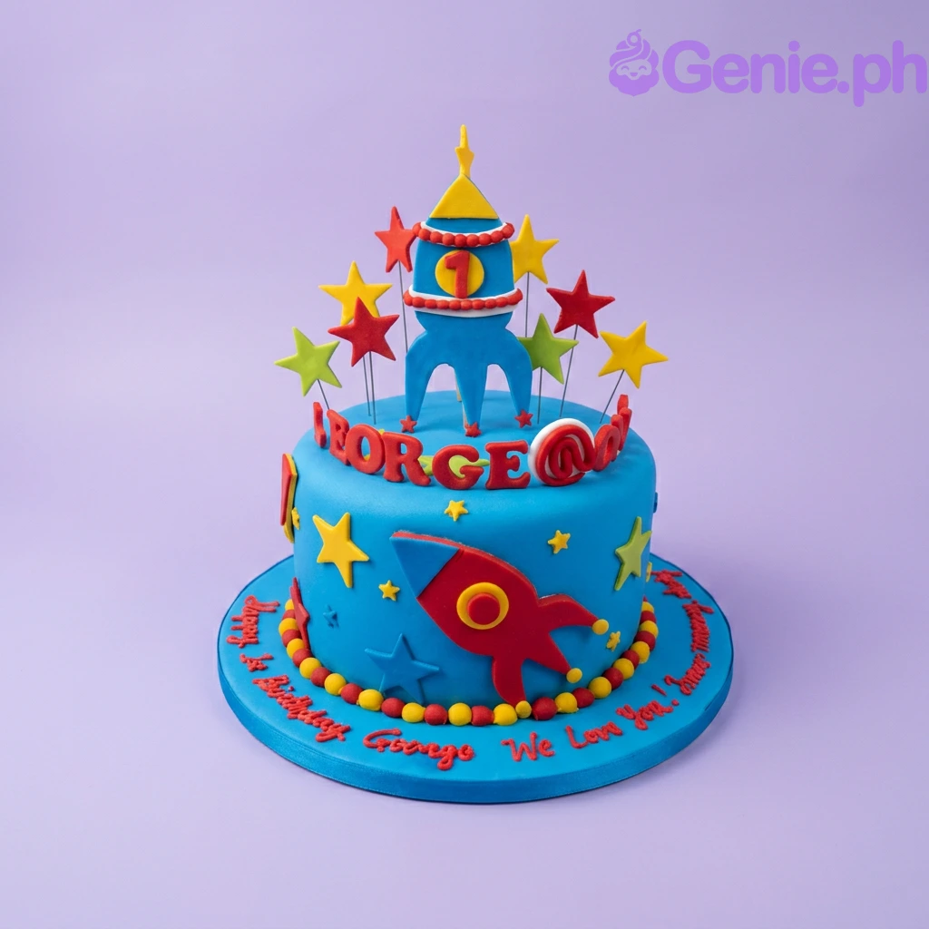 Space Rocket Cake