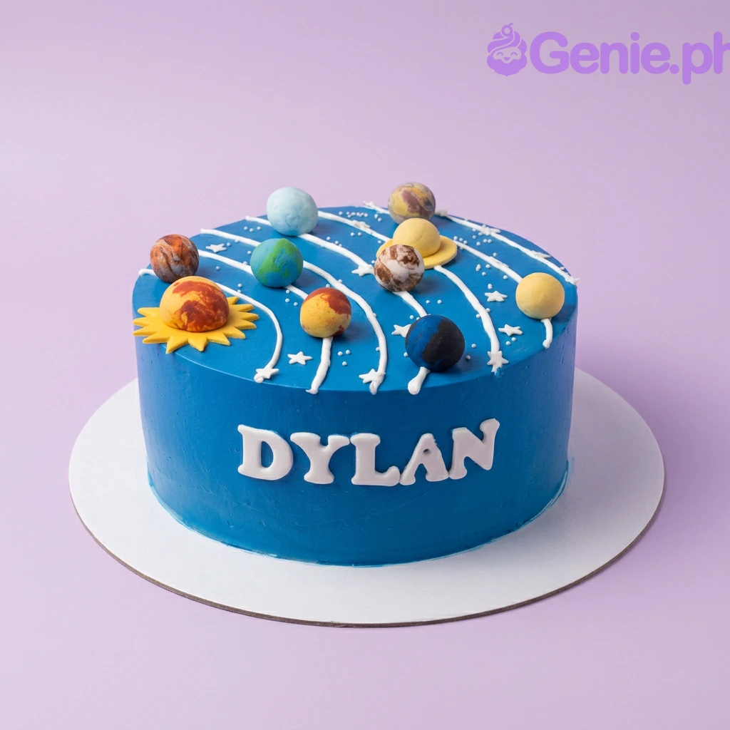 Space Theme Cake