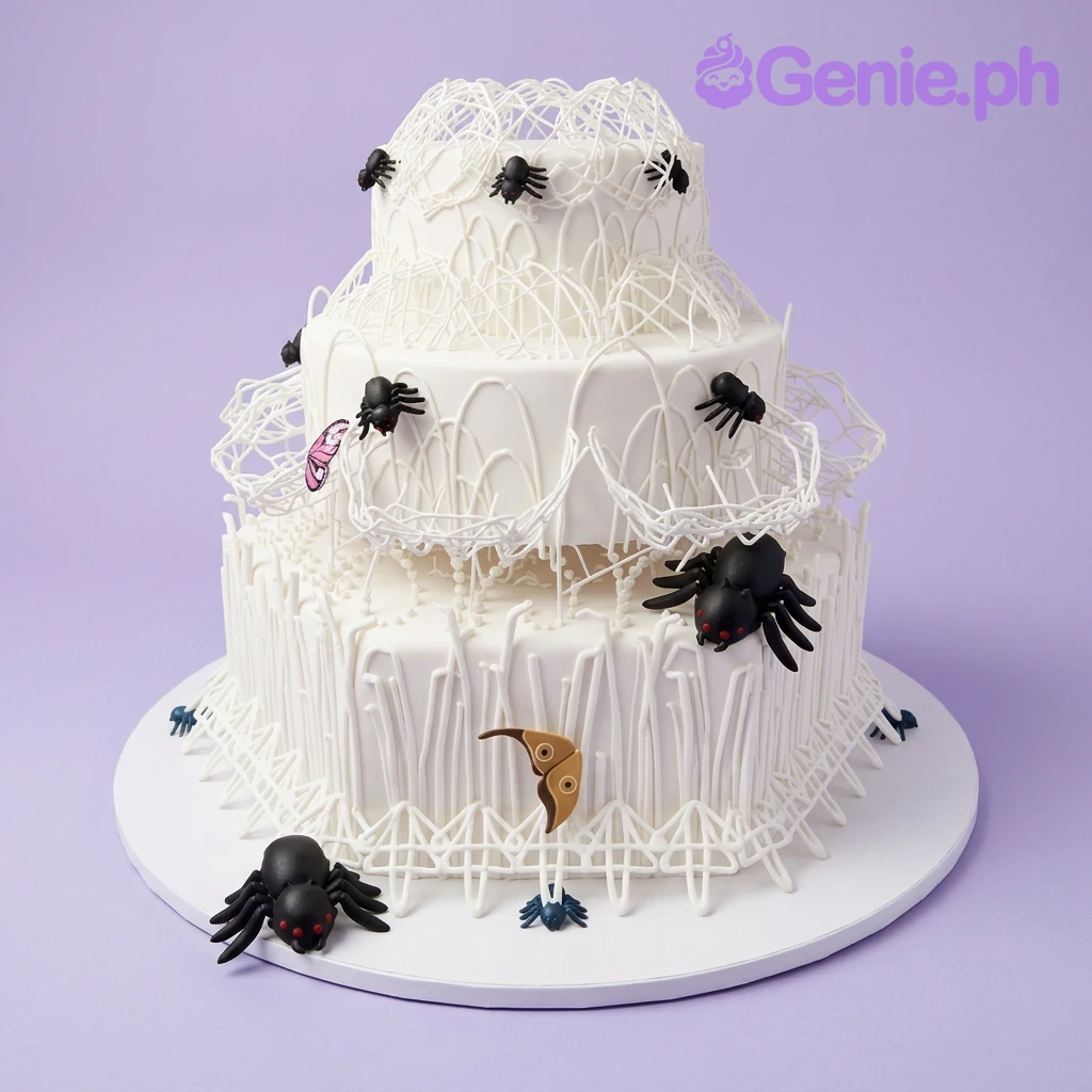 Spider Web Cake