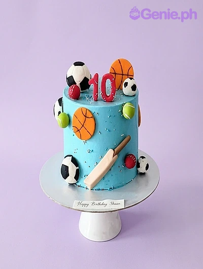 Sports Birthday Cake Sports Birthday Cake