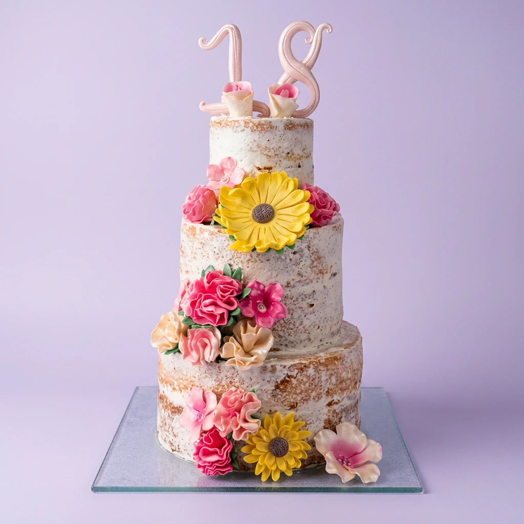 Sunflower Debut Cake