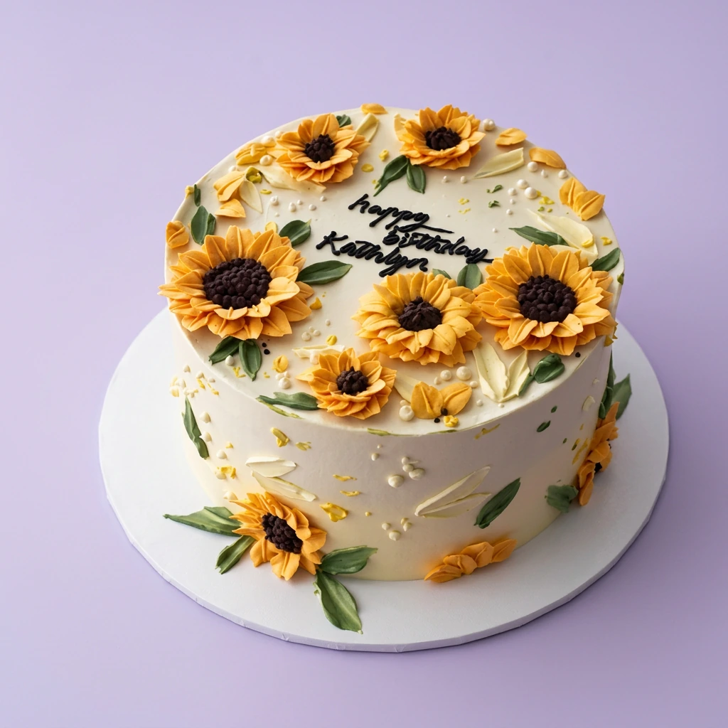 Sunflower Cake