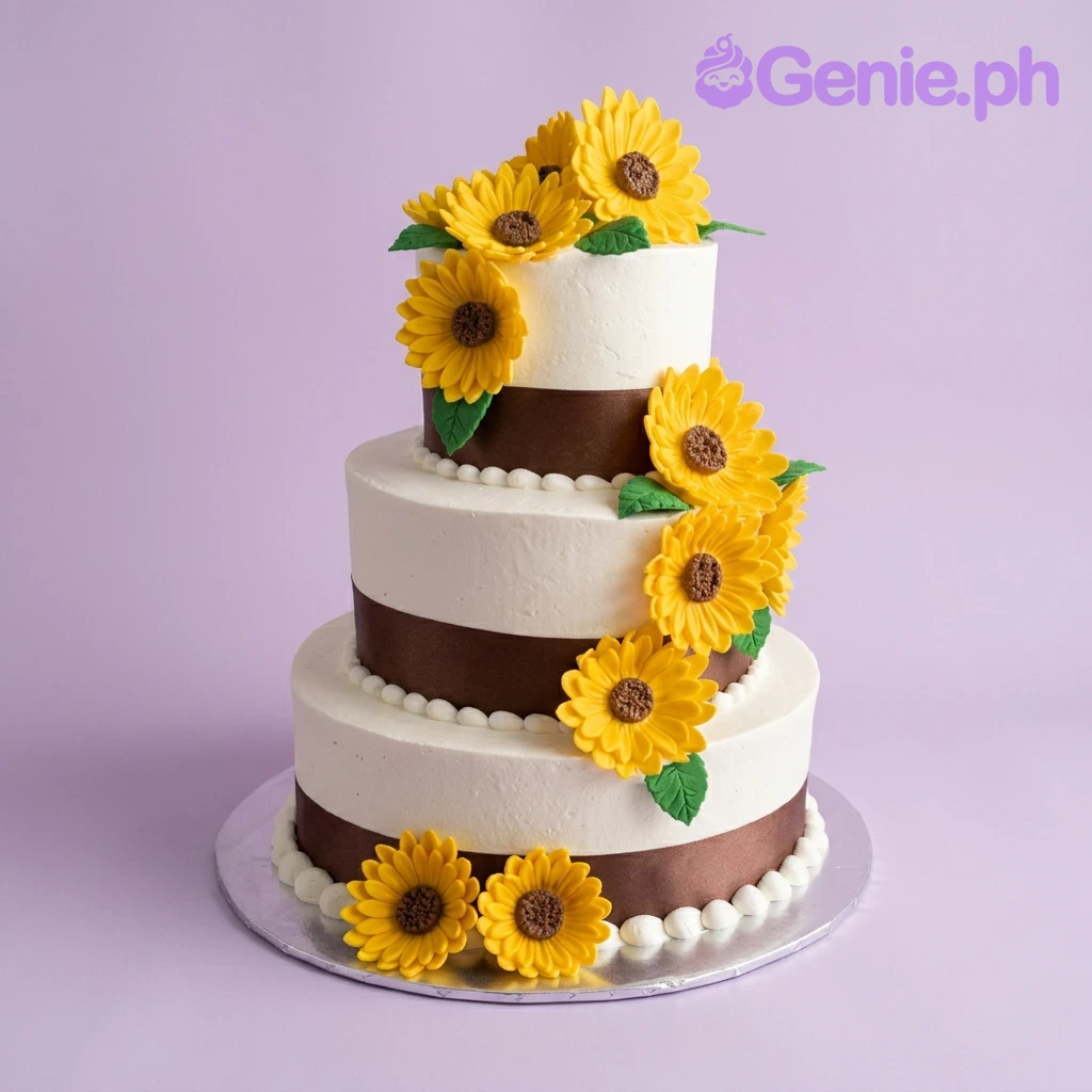 Sunflower Cake Sunflower Cake