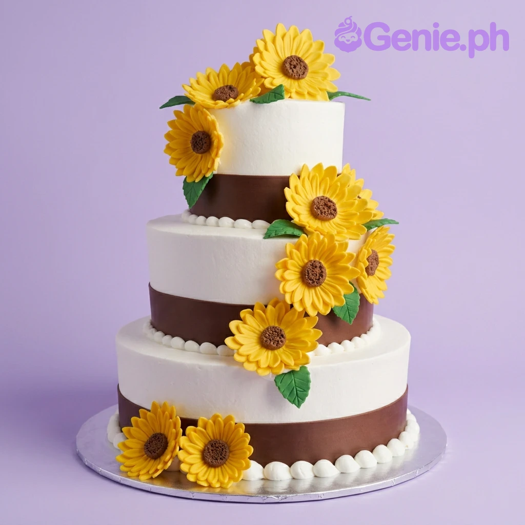 Sunflower Cake Sunflower Cake