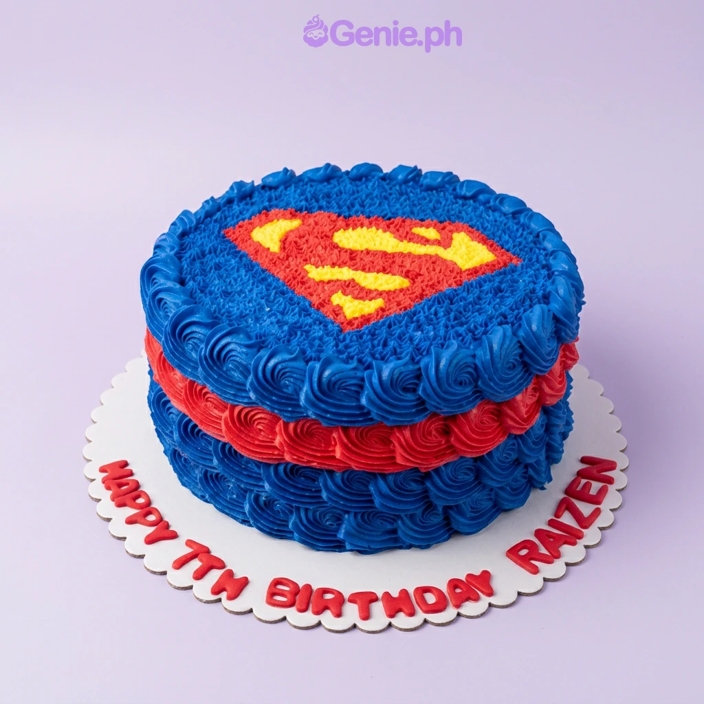 Superman Cake