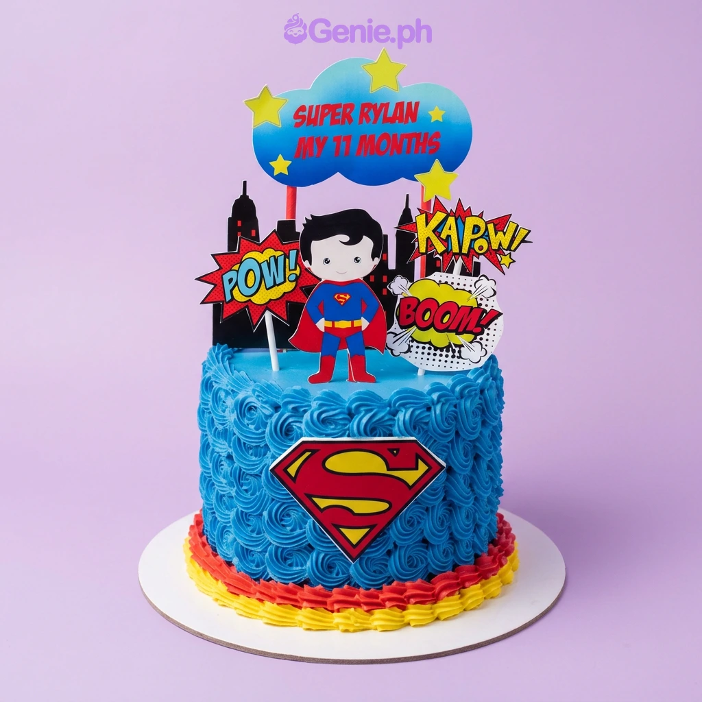Superman Super Mario Cake Design Superman Super Mario Cake Design