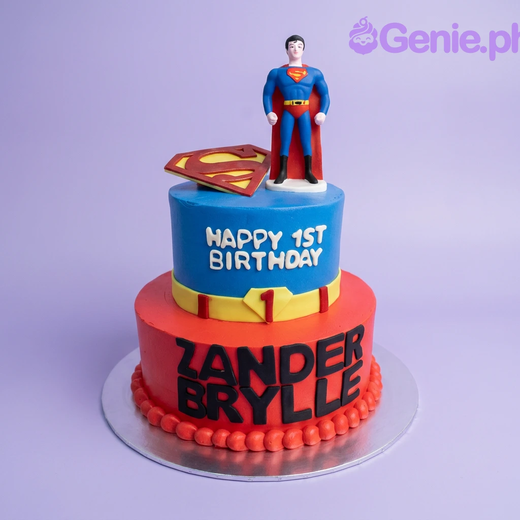 Superman Cake