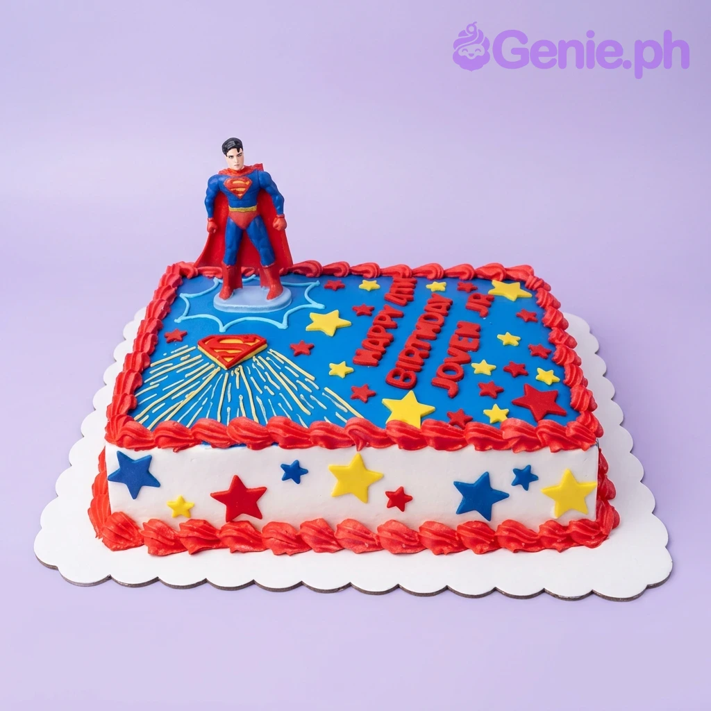 Superman Cake
