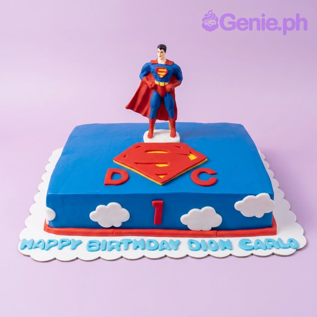 Superman Cake