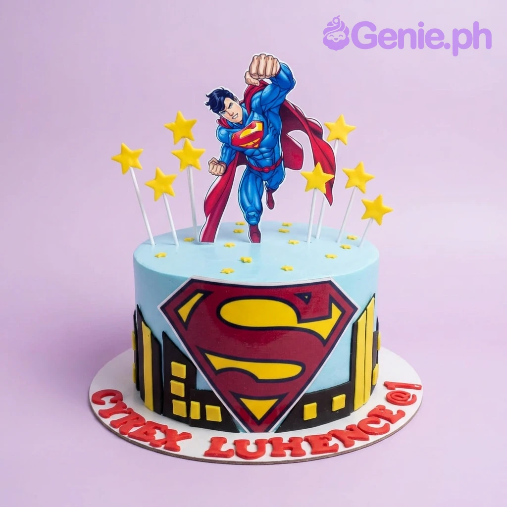 Superman Super Mario Cake Design Superman Super Mario Cake Design