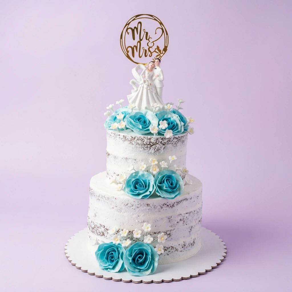 Teal Wedding Cake Teal Wedding Cake