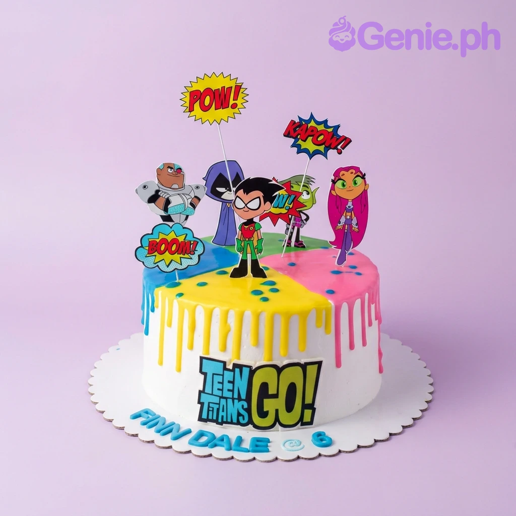 Teen Titans Go Cake Teen Titans Go Cake