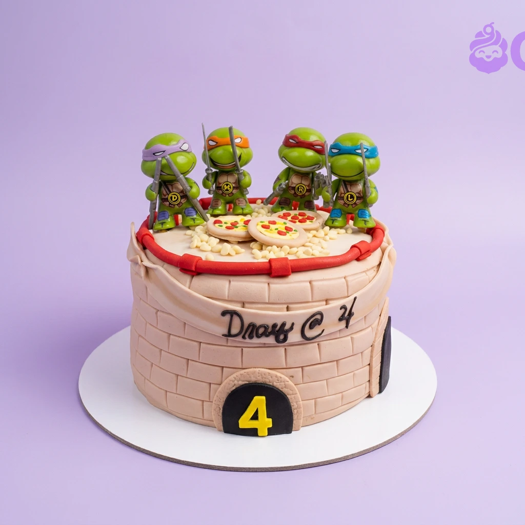 Teenage Mutant Ninja Turtles Cake Teenage Mutant Ninja Turtles Cake
