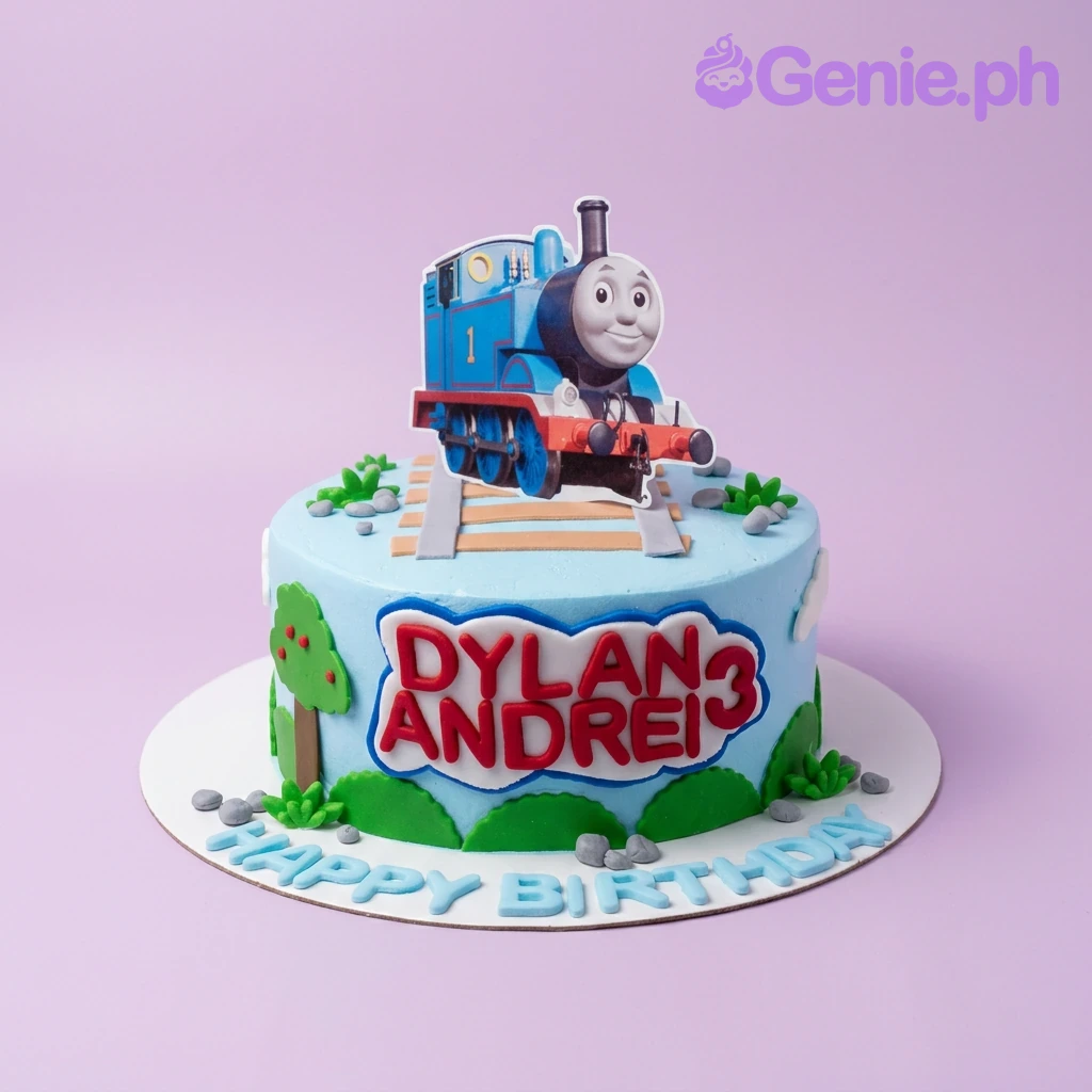 Thomas The Tank Engine Engineer Cake Design