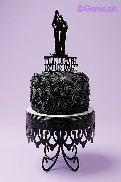 Till Death Do Us Part Rosettes Cake Design Till Death Do Us Part Rosettes Cake Design