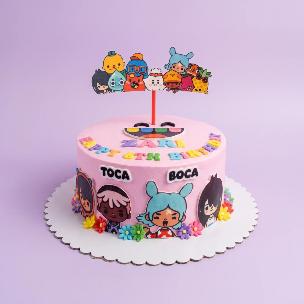 Toca Boca Cake