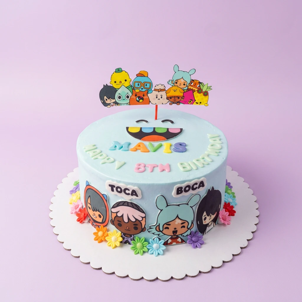 Toca Boca Cake