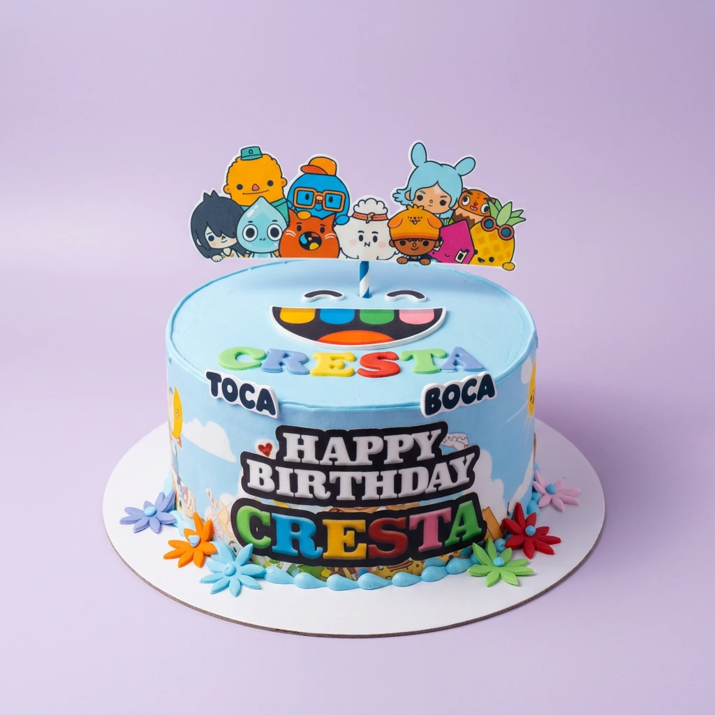 Toca Boca Cake