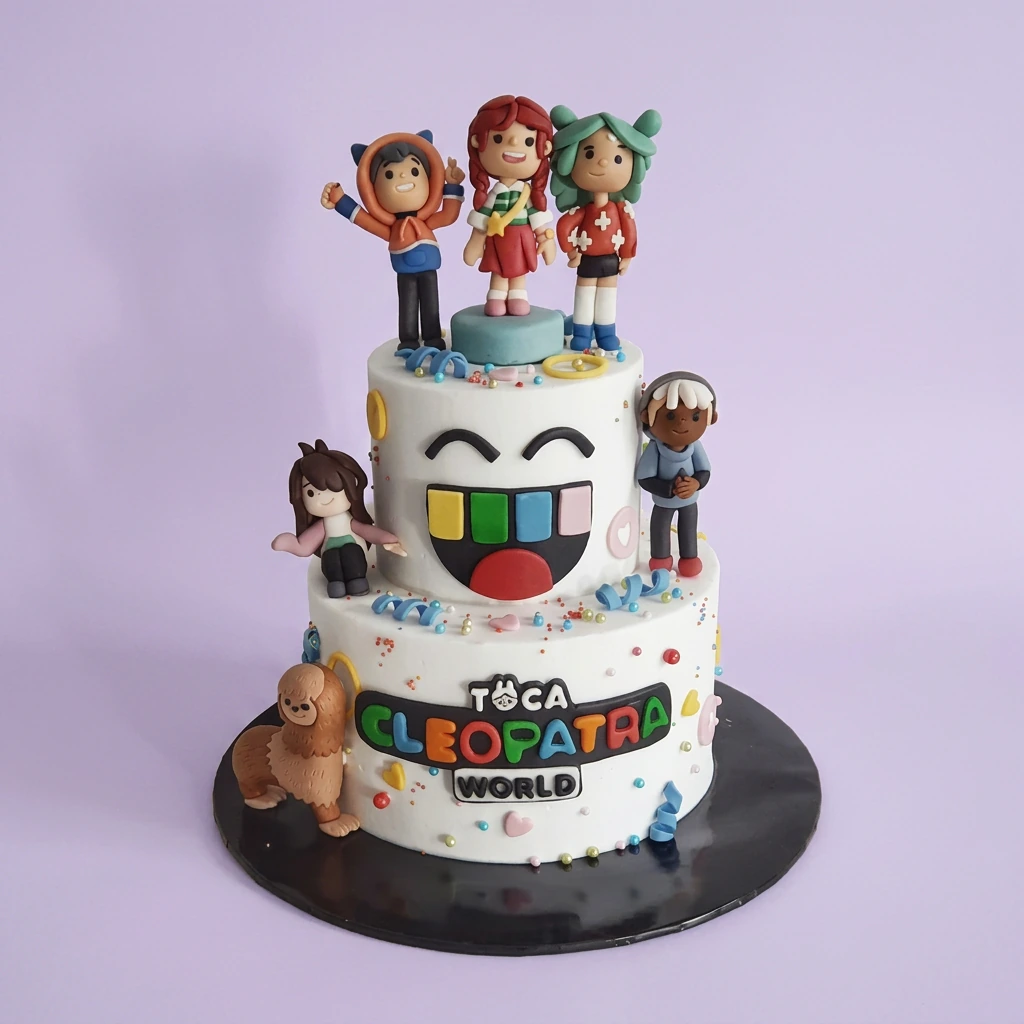 Toca Boca World Cake