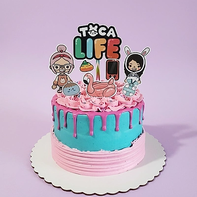 Toca Life Toca Boca Cake Design