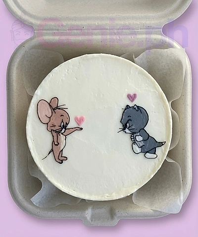 Tom And Jerry Bento Cake Design