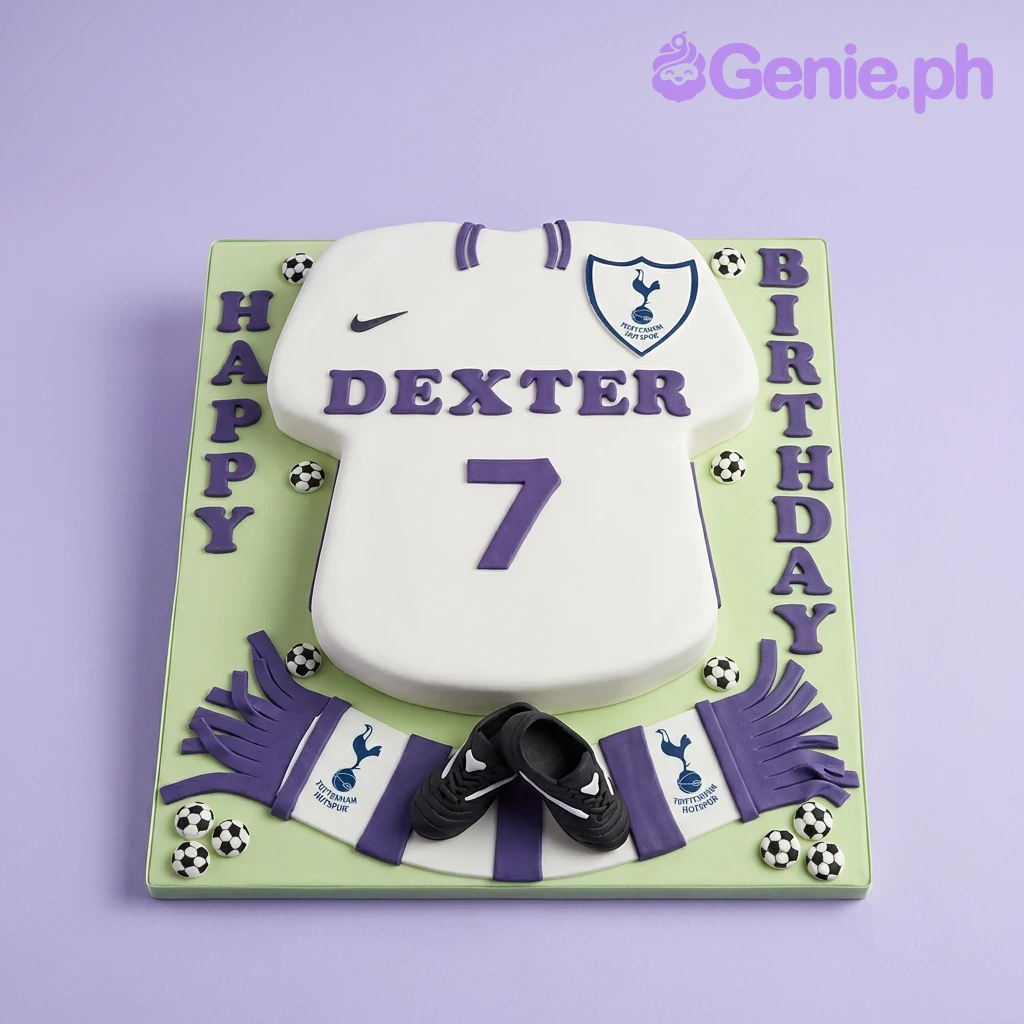 Tottenham Hotspur Soccer Cake Tottenham Hotspur Soccer Cake