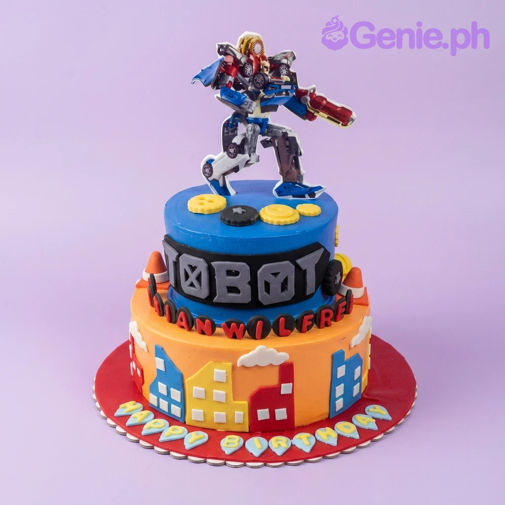 Transformers Robot Cake