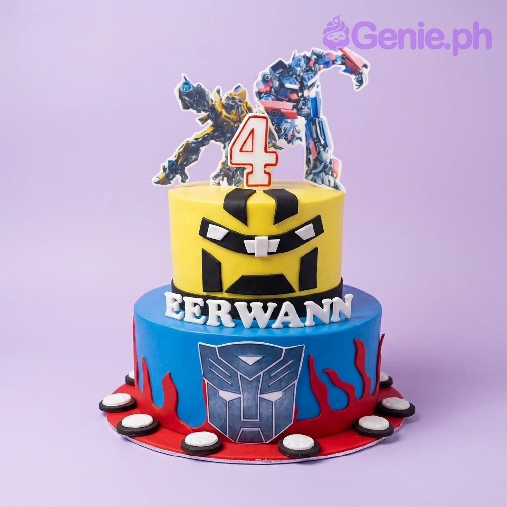 Transformers Cake