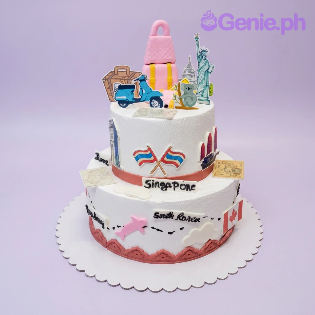 Travel Koala Cake Design