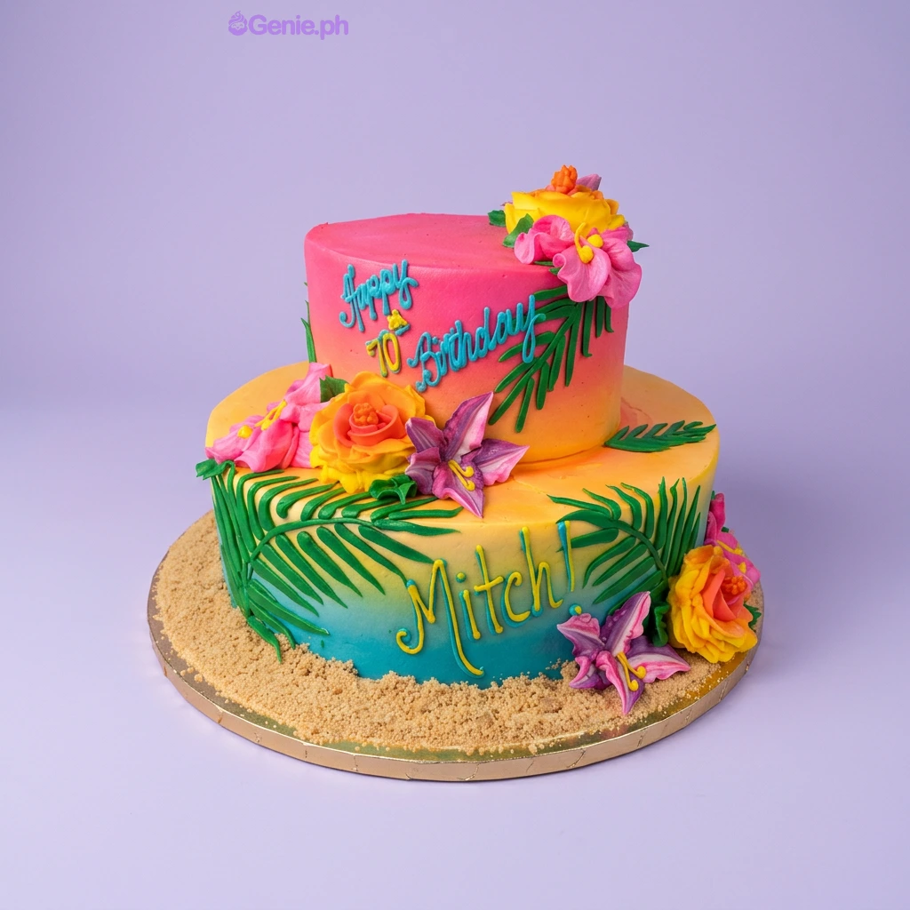 Tropical Paradise Cake