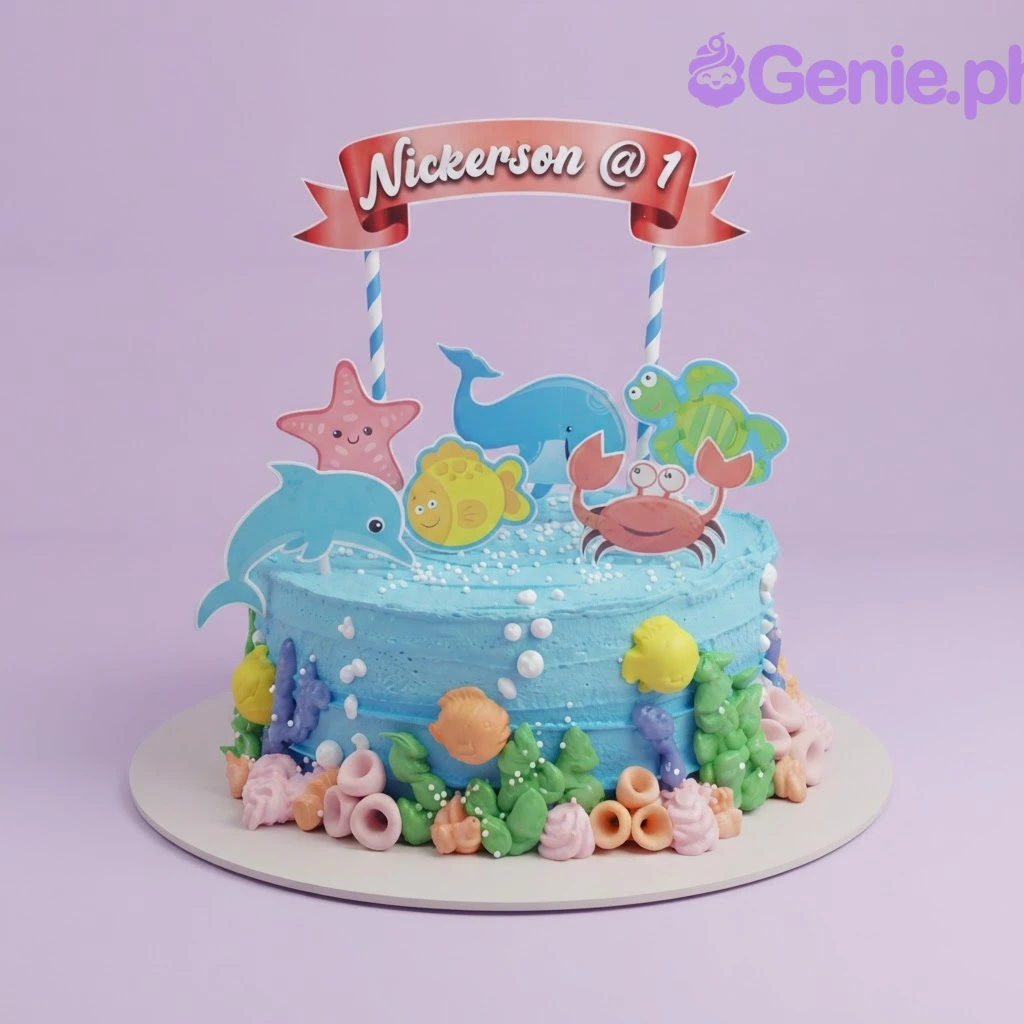 Under The Sea Cake Under The Sea Cake