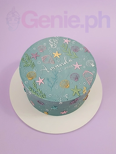 Under The Sea Gacha Life Cake Design