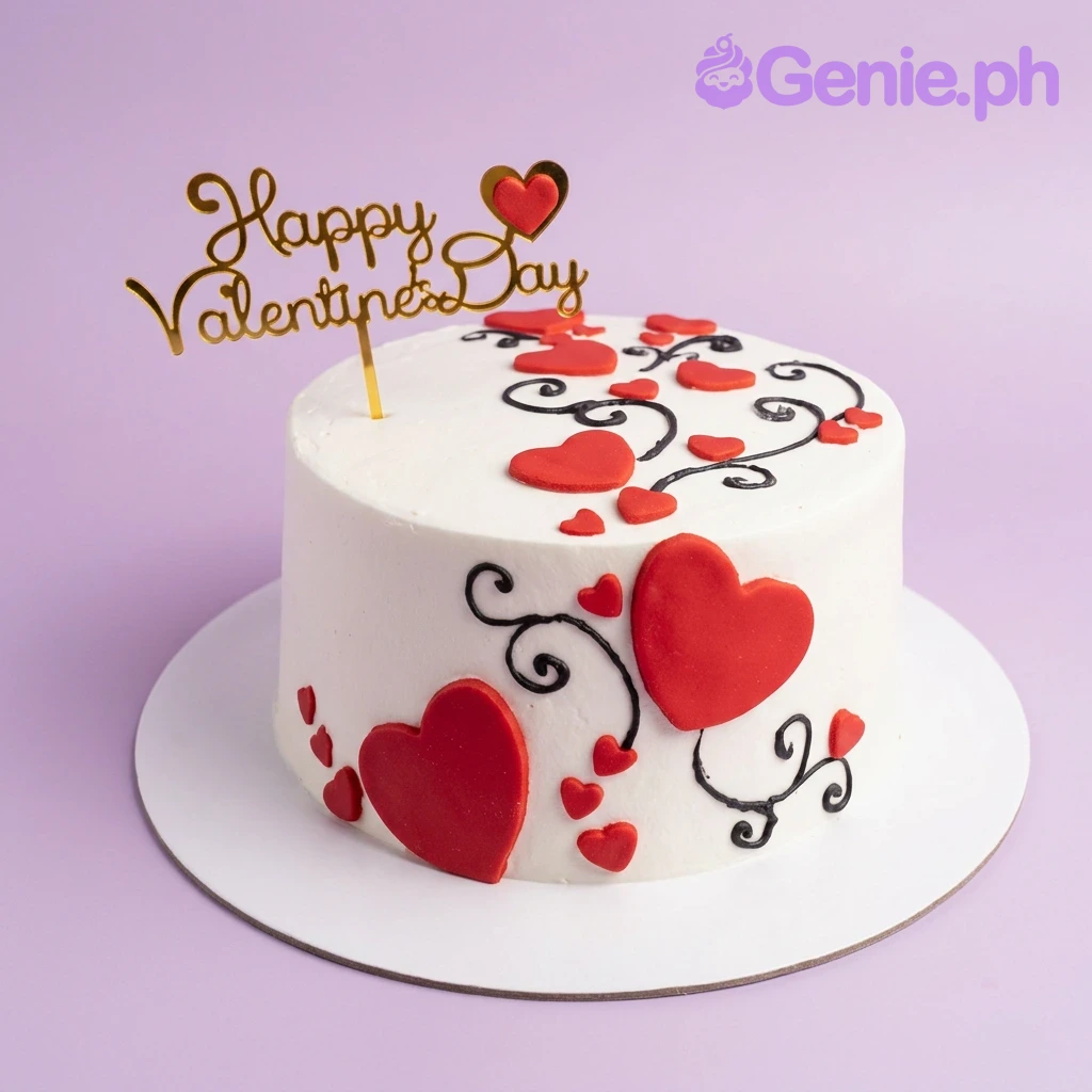 Valentine Heart Valentines Cake Design Valentine Heart Valentines Cake Design