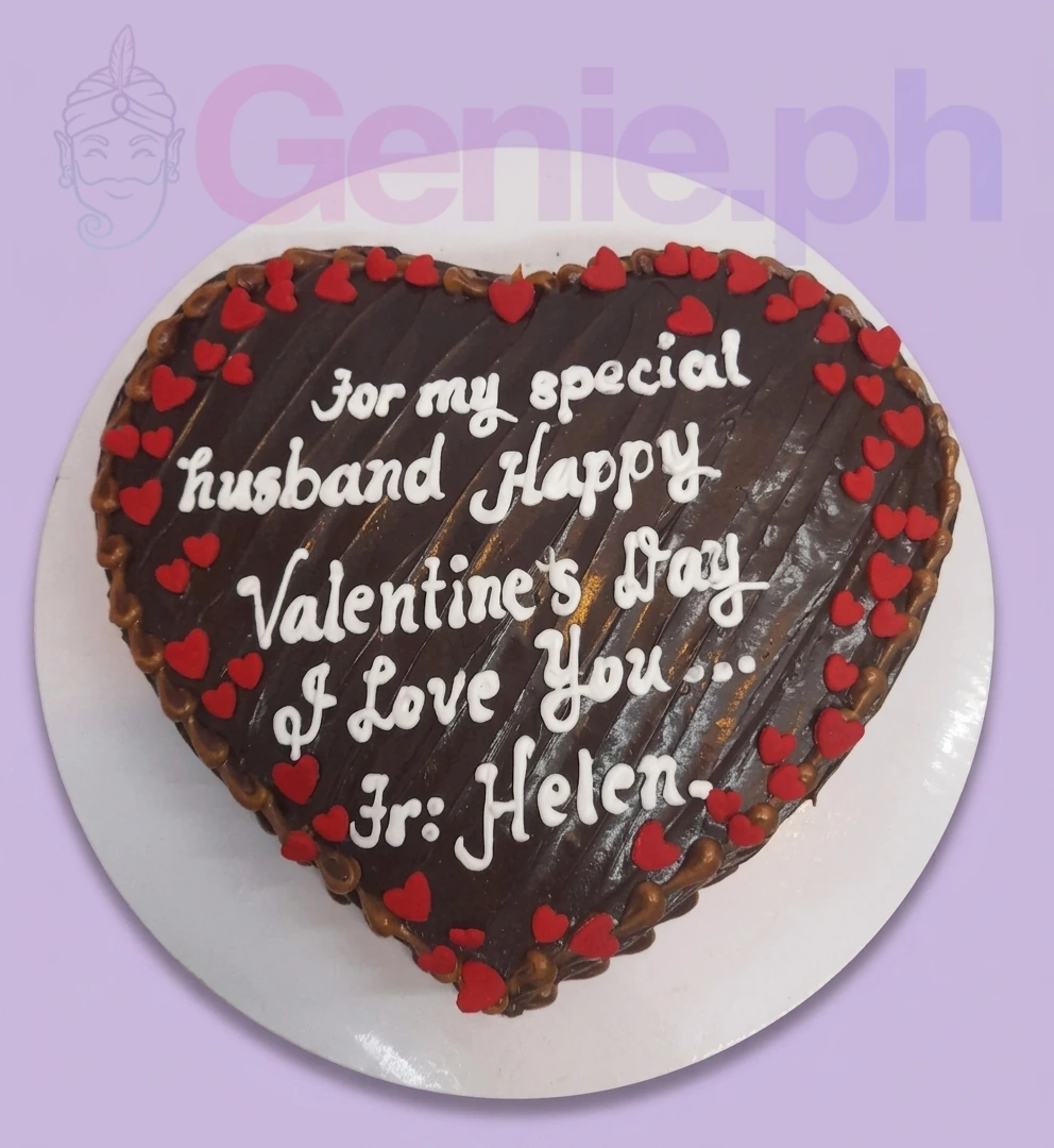 Valentine's Day Heart Valentines Day Cake Design