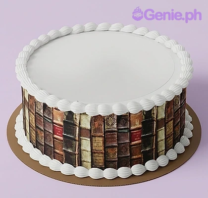 Vintage Book Books Cake Design