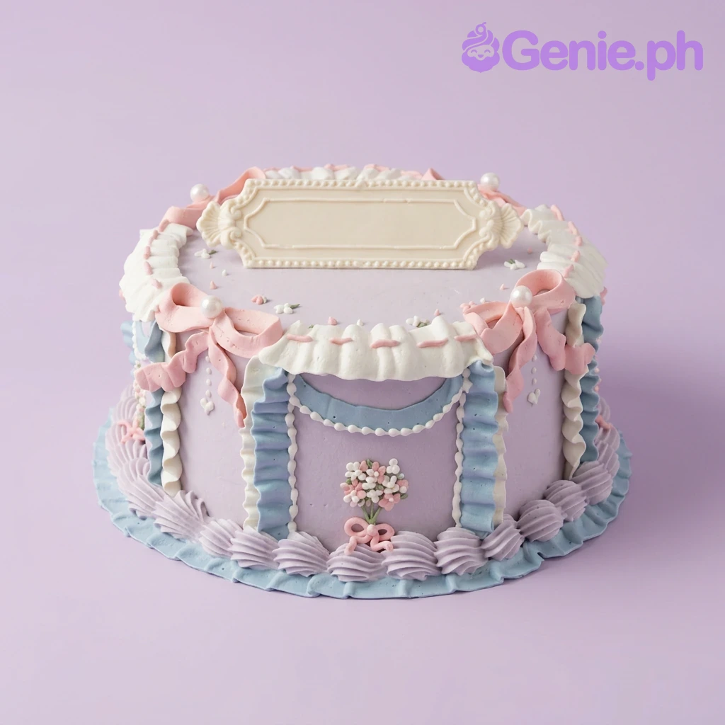 Vintage Lavender Cake Vintage Lavender Cake