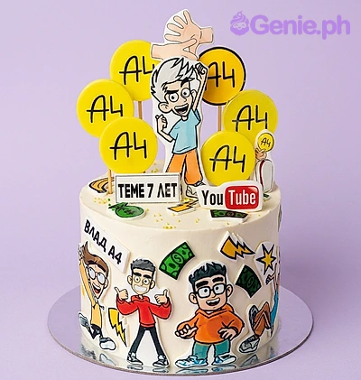 Vlad A4 Money Cake Design