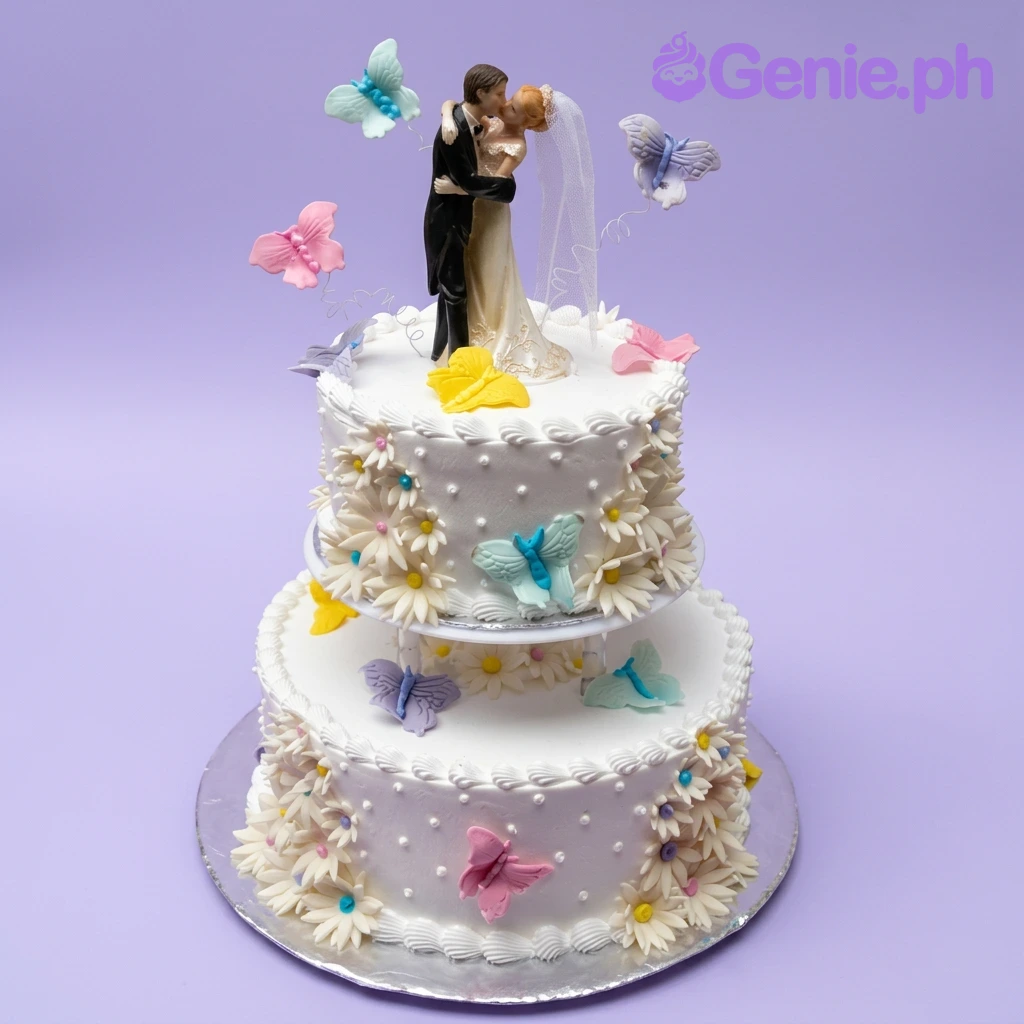 Wedding Butterfly Cake Wedding Butterfly Cake