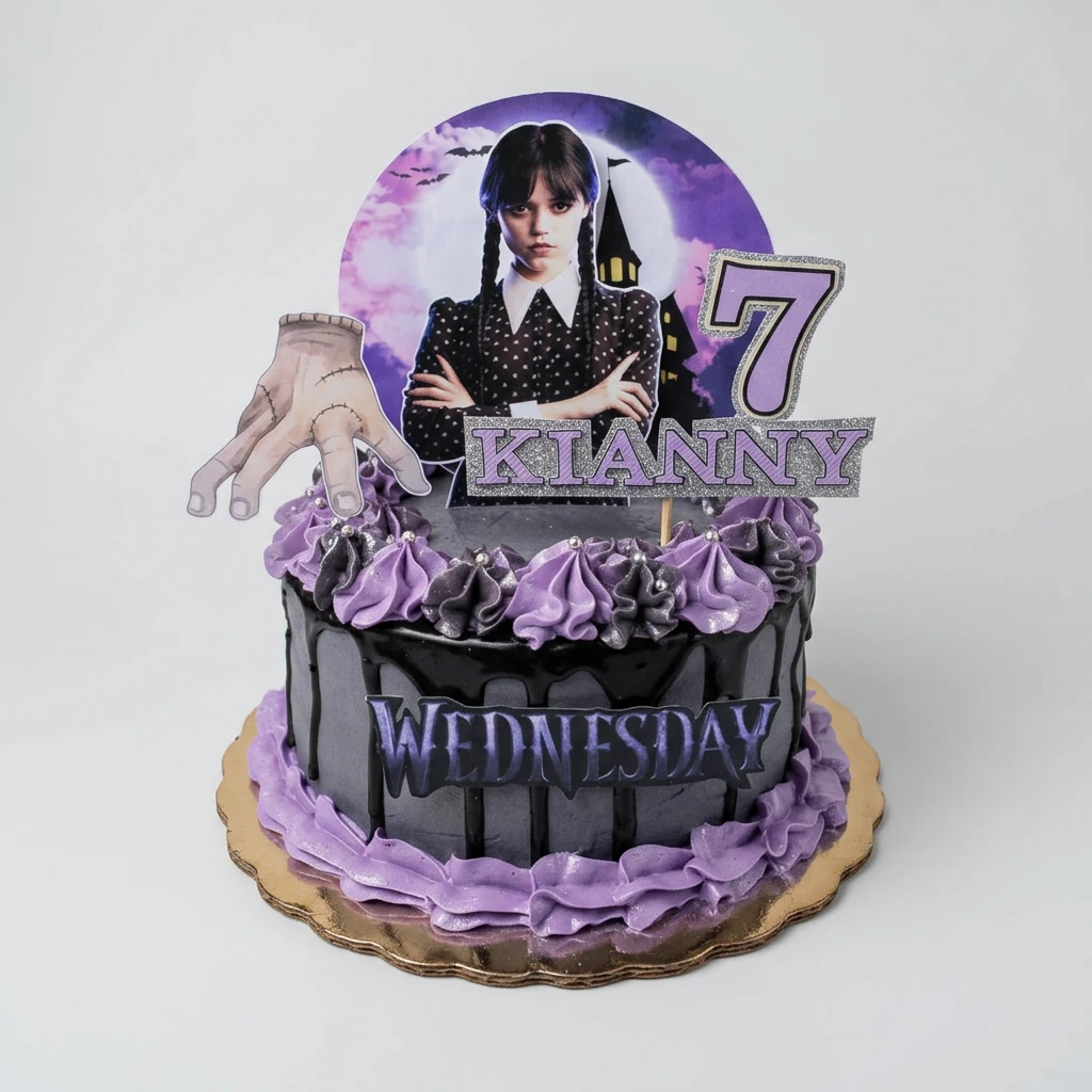 Wednesday Addams Wedding Cake Design Wednesday Addams Wedding Cake Design