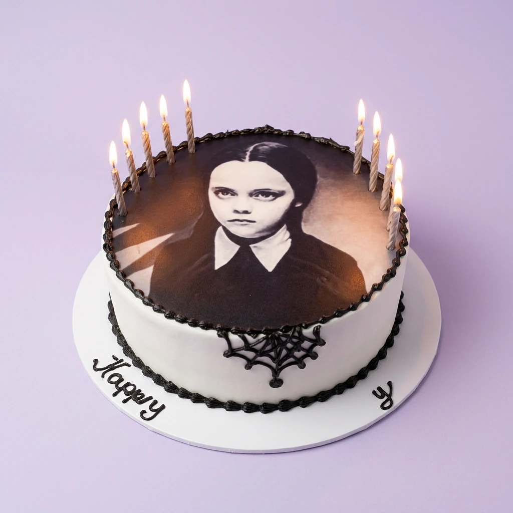 Wednesday Addams Wedding Cake Design Wednesday Addams Wedding Cake Design