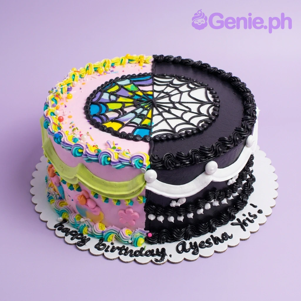 Wednesday Enid Wednesday Addams Cake Design