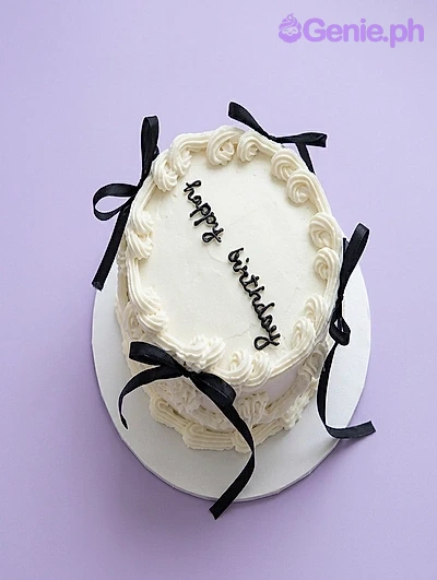 White Birthday Cake