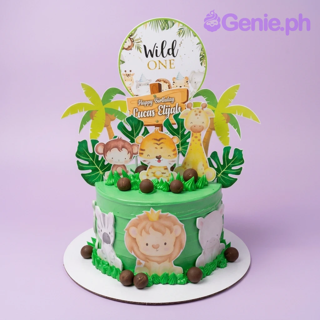 Wild One Jungle Cake