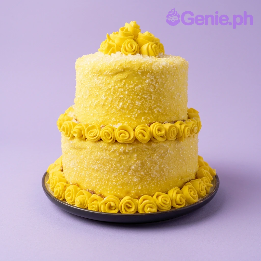 Yellow Rose Yellow Cakes Cake Design