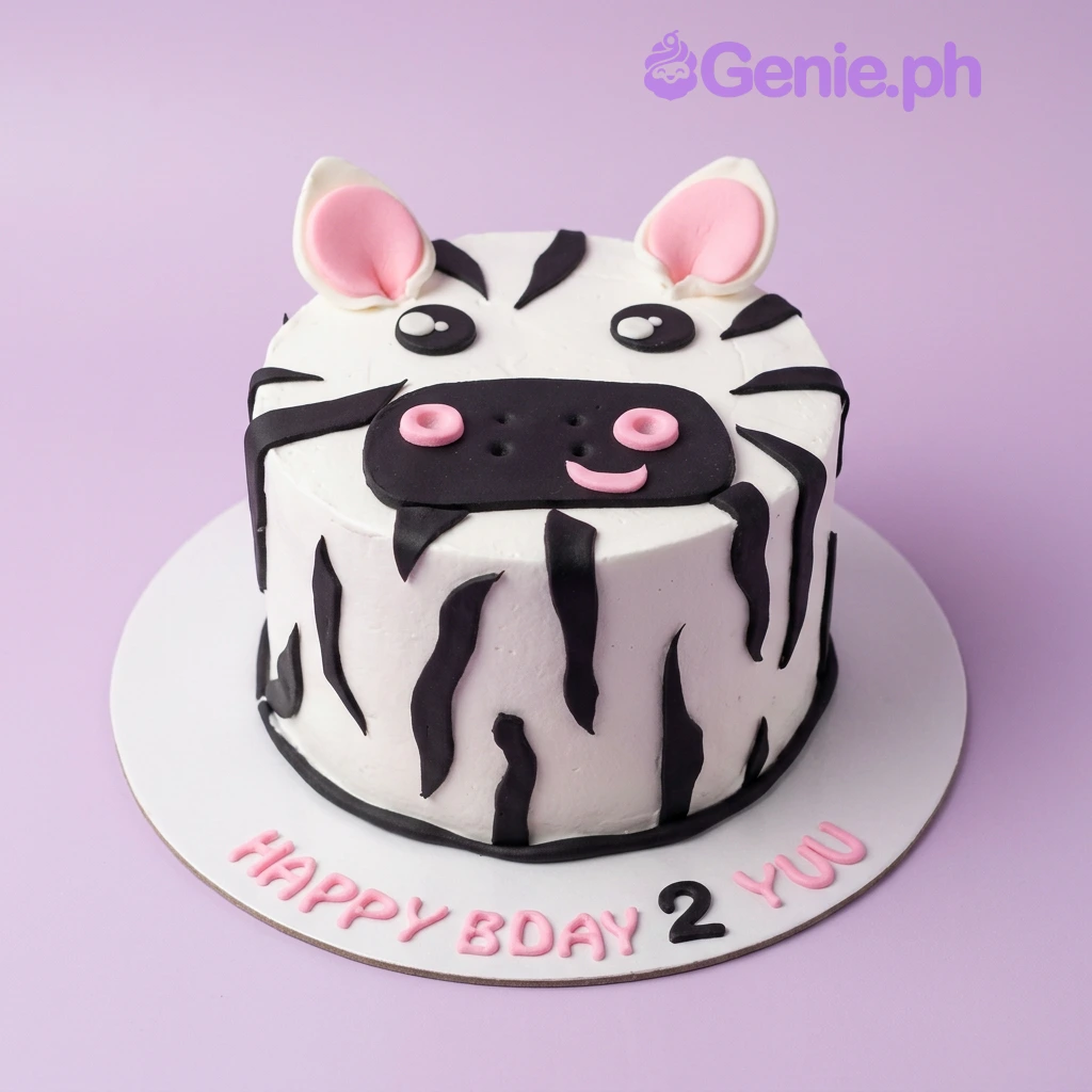 Zebra Animal Anime Cake Design Zebra Animal Anime Cake Design