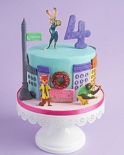 Zootopia The Flash Cake Design