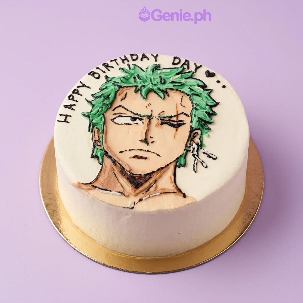Zoro One Piece Cake