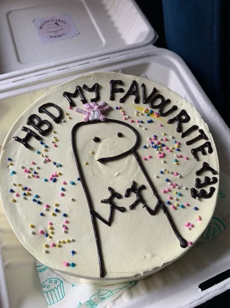 Flork Doodle Cake Design Flork Doodle Cake Design