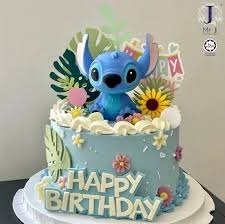 Stitch Birthday Cake Stitch Birthday Cake