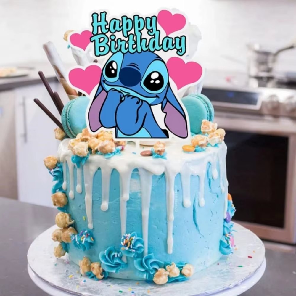 Stitch Birthday Cake Stitch Birthday Cake